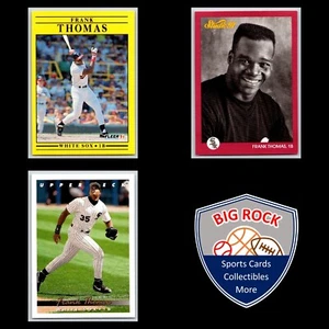 Frank Thomas 1991 Studio #40, 1991 Fleer #138, 1993 Upper Deck #555 Baseball - Picture 1 of 8