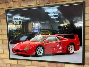Ferrari F40 Poster Factory Original OEM - Picture 1 of 1