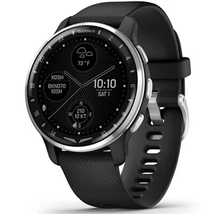 Garmin 010-02496-09 D2 Air X10 Aviator Smartwatch Health Fitness Black Watch - Picture 1 of 7