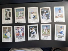 1985 Milwaukee Brewers Baraboo Police Department Cards - You Pick 1!