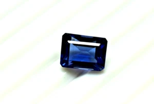 Tanzanite Naturale 8,05 Ct Blu Taglio Smeraldo Certificato Gemma Sciolta - Foto 1 di 4
