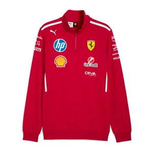 2025 Ferrari F1 Men's Team Quarter-Zip Sweatshirt size XL - Picture 1 of 4