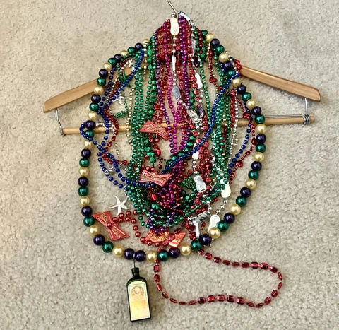 Mardi Gras & NASCAR Party Beads, Beaded Necklaces, Jagermeister, Bud & Nice Mix! Cover