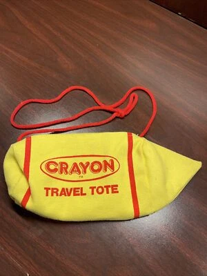Bolso de Viaje Crayón 1980 Vintage 1980 Juguetes Remco Hecho en Hong Kong. Foto 1 de 4
