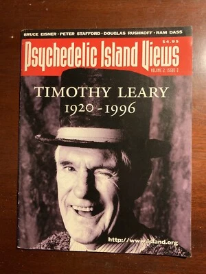 Psychedelic Island Views Vol 2 Issue 2 Timothy Leary 1920-1996 Ram Dass Foto 1 de 3