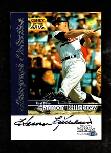 1999 Grandi del Gioco Harmon Killebrew Minnesota Gemelli Autografo HOF RIP - Foto 1 di 2
