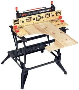 Black & Decker WM825-XJ Dual Height Deluxe Folding Workbench Work Bench Workmate - Picture 1 of 4