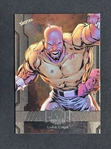 4 Luke Cage 2024 Avengers Marvel Metal Universe Skybox Upper Deck - Picture 1 of 2