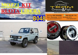 Kit 2 Mozzi Ruota Libera For TOYOTA LAND CRUISER LJ70 / 73 - KZJ70 BJ 70 CAVE 30 - Picture 1 of 4