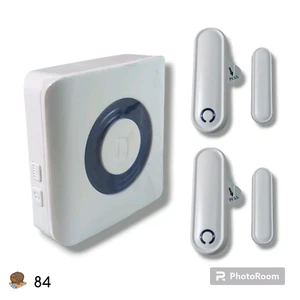 Funk Pflegekraft Pager Türsensor Alarm mit 2 Sensoren & 1 Empfänger - Bild 1 von 10
