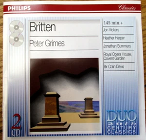 Benjamin Britten: Peter Grimes,Sir Colin Davis,Covent Garden (2 CD) New & Sealed - Picture 1 of 2