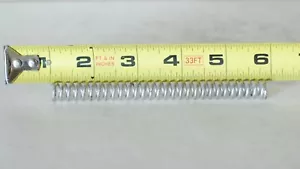 2 Coil Compression Springs - 7/16" OD X 4 3/4" Long 9/32" Inside diameter - NOS - Picture 1 of 3