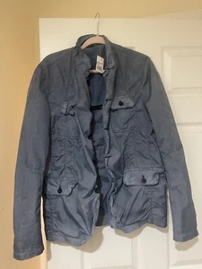 Saks Fifth Avenue Gray Men’s Blazer Designer Casual  Jacket Size Medium - Picture 1 of 4