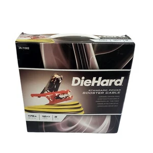 Booster Cable Standar Power 175A Red/black 12ft 6 Gauge - Picture 1 of 10