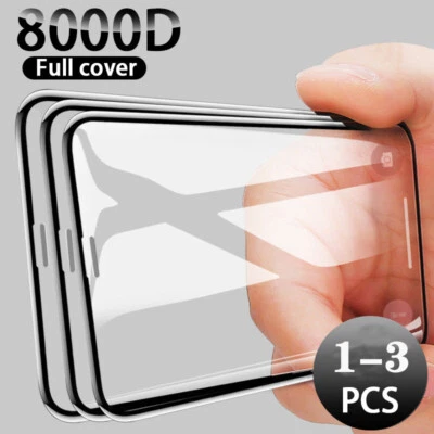 Tempered Glass For Xiaomi Poco X6 M6 Pro Redmi Note 13 12 Full Screen Protector - Image 1 of 4