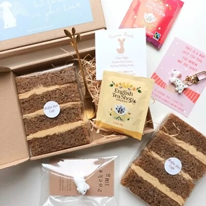 AWARD WINNING PERSONALISED LETTERBOX GIFT GLUTENFREE CAKE CARD OFFER 25% OFF - Picture 1 of 18