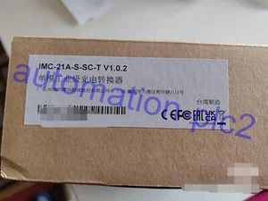 1PCS NEW MOXA IMC-21A-S-SC Photoelectric converter FedEx or DHL - Picture 1 of 6