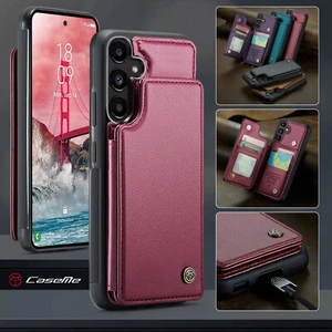Handyhüllen für Samsung S25 S21 S22 S23 S24 Ultra Leder Skin Flip Ständer Cover - Bild 1 von 17