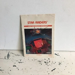 Star Raiders Atari Videospiel nur Handbuch - Bild 1 von 3
