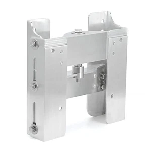 Boat Adjustable 4'' Outboard Boat Aluminum Motor Jack Plate Tool Silver - Picture 1 of 13