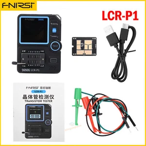 FNIRSI LCR-P1 Transistor Tester Diode/Triode MOSFET NPN/PNP SMD LCR ESR Meter US - Bild 1 von 12