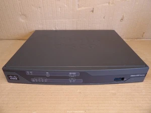 Routeur ISR Cisco 881-SEC-K9 V01 4 ports 10/100 LAN à service intégré - EXCL PSU - Photo 1/9