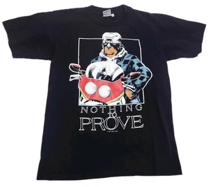 Vintage 90s Top Dawg Biker T Shirt Mens XL X Large Motorcycle Tee Black 1993 SS - Picture 1 of 9
