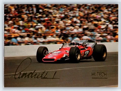 1992 Hi-Tech Mario Andretti Mario Andretti STP Corporation #27 - Image 1 of 2