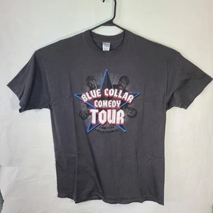 Blue Collar Comedy Tour Mens XL Grey Cotton, Engvall, Larry Cable Guy, Ron White - Picture 1 of 9