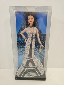 Barbie Dolls of World Landmark Collection Eiffel Tower -Pink Label T3771 NIB NEW - Picture 1 of 8