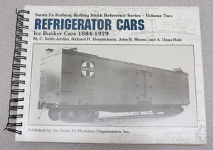 Santa Fe Railway Rolling Stock Series volume 2 Refrigerator Cars Ice Bunker Cars - Foto 1 di 9