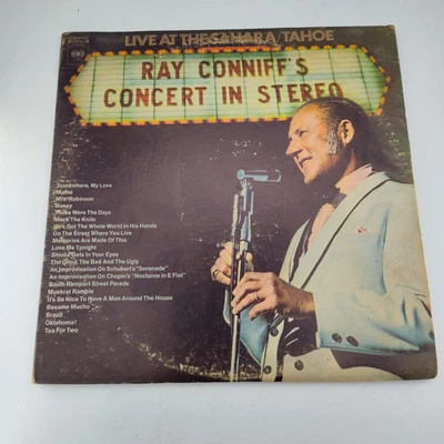 Ray Conniff's live Concert In Stereo Live At The Sahara Tahoe Vinyl LP record - Image 1 of 4