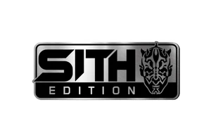 Sith Edition Maul Star War Car Badge Emblem Engraved Acrylic Fender Logo Truck - Picture 1 of 5
