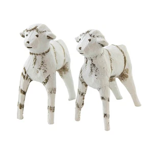Lori Mitchell Little Sheep Nativity Jesus Christmas Collectible Figurines - Picture 1 of 3