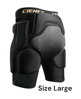 Cienfy 3D Hip Protective Padded Shorts EVA Tailbone Pad Impact Gear Size Large  - Image 1 of 4