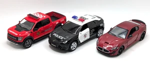 3 Kinsmart Pullback Racers Lamborghini Urus - Ford F-150 - Maserati Gran Turismo - Picture 1 of 14