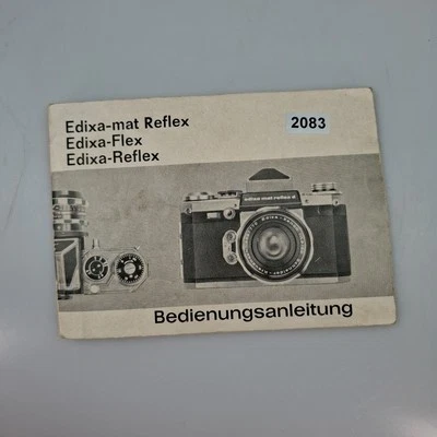 Edixa Mat Reflex Flex Bedienungsanleitung #2083 D1 - Bild 1 von 2