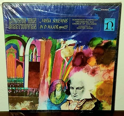 SEALED! Ludwig Van Beethoven Missa Solemnis OPUS 123 Stereo 2 LP Vinyl Box Set  - Image 1 of 4