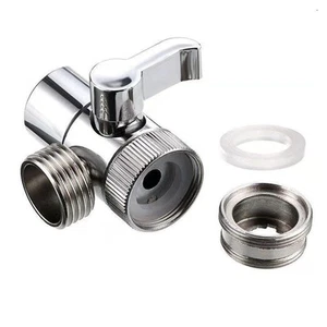 Universal Sink Valve Diverter Faucet To Hose Adapter for Kitchen Bathroom ShowOK - Picture 1 of 9