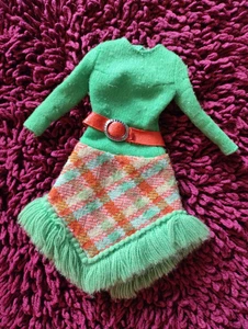 Superstar Barbie Vintage 60er Jahre Mod Winterkleid selten - Bild 1 von 4