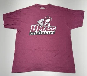 UMass Minutemen E5 T-Shirt - Picture 1 of 9