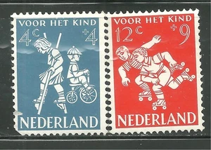 NETHERLANDS B326, B329 MNH CHILDRENS GAMES - Picture 1 of 1