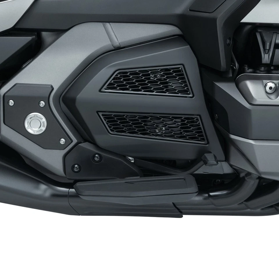 For Honda Goldwing 1800 18-20 Kuryakyn 3275 Omni Satin Black Transmission Covers - Image 1 of 1