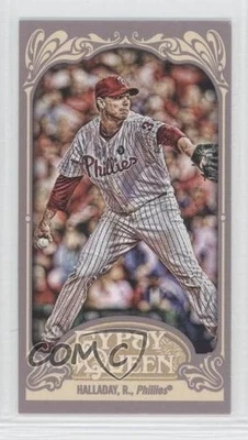 2012 Topps Gypsy Queen Mini Straight Cut Roy Halladay #10 HOF - Image 1 of 2