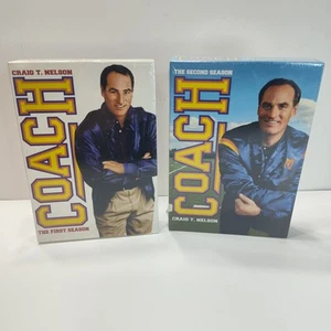 NEW SEALED - Coach Season 1 & 2 DVD Series Sets - Picture 1 of 4