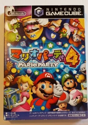 Mario Party 4 GCUBE, Japanese, CIB, Manual, Case, Inserts, Tested REGION LOCKED - Image 1 of 4