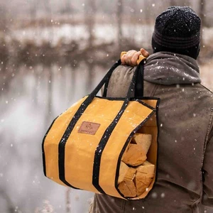 WHITEDUCK Firewood Log Carrier Bag- Rectangle - Picture 1 of 6