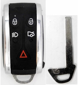 UNLOCKED OEM BOARD Jaguar keyless entry remote smart proxy UNCUT KEY KR55WK49244 - Picture 1 of 2