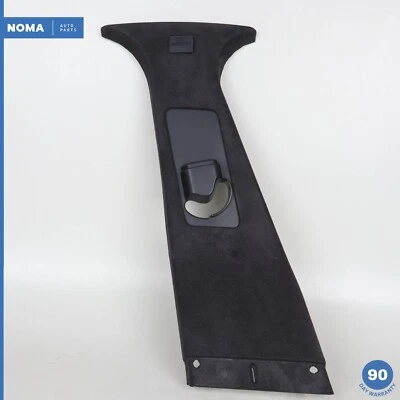 09-15 Jaguar X250 XF XFR Left Driver Side Upper B Pillar Trim Panel Black OEM - Image 1 of 4