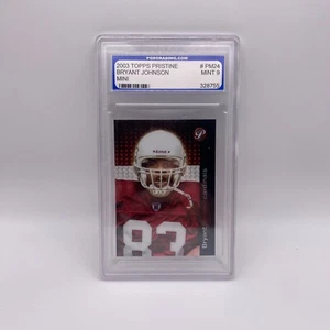 2003 Topps Pristine Minis Bryant Johnson #PM24 Rookie RC PGS Mint 9 - Picture 1 of 2